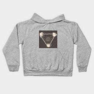 WATER TRIANGLE GOLD Kids Hoodie